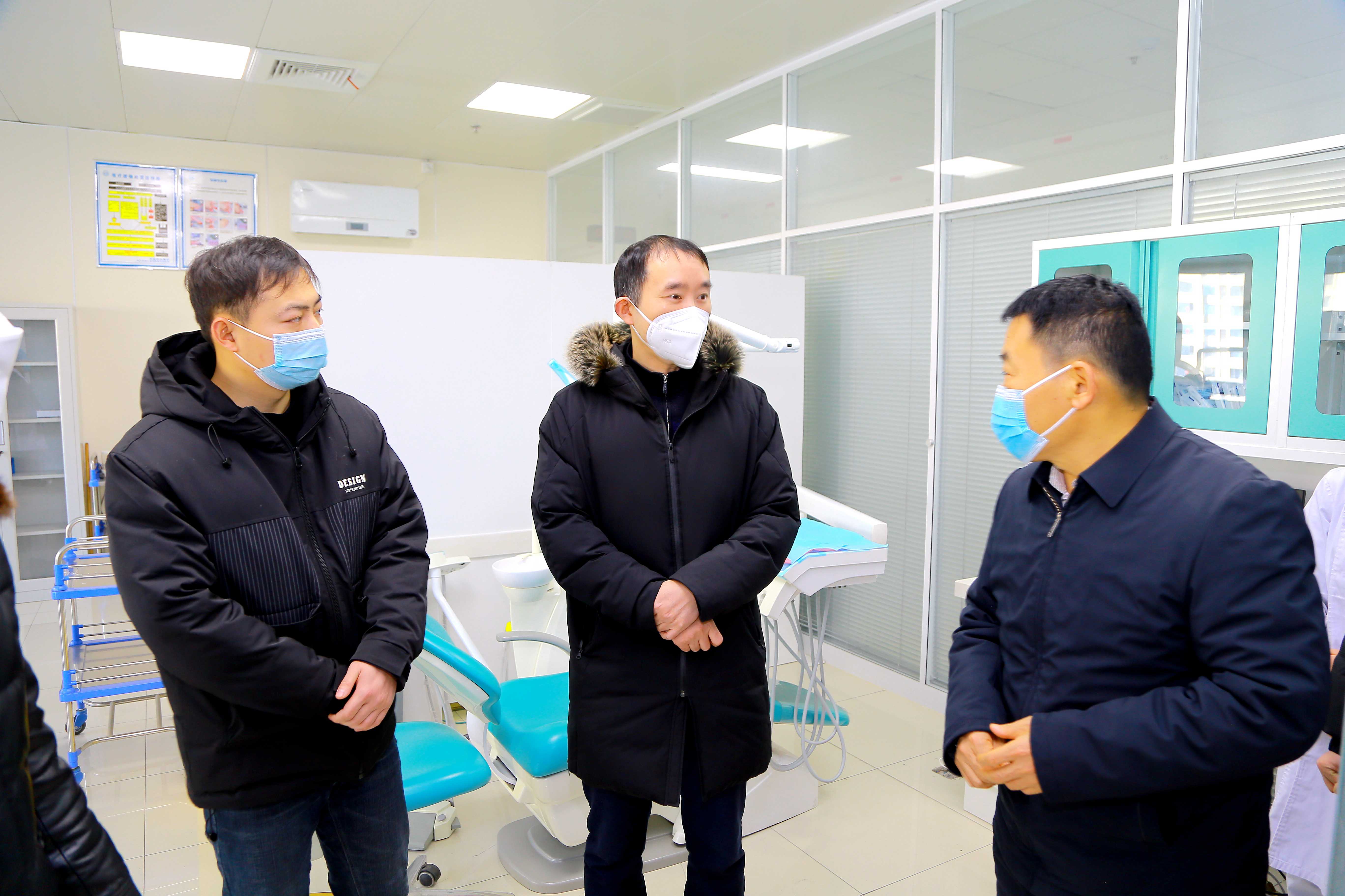颍州区卫健委主任江乃良一行莅临阜阳民生医院调研指导工作