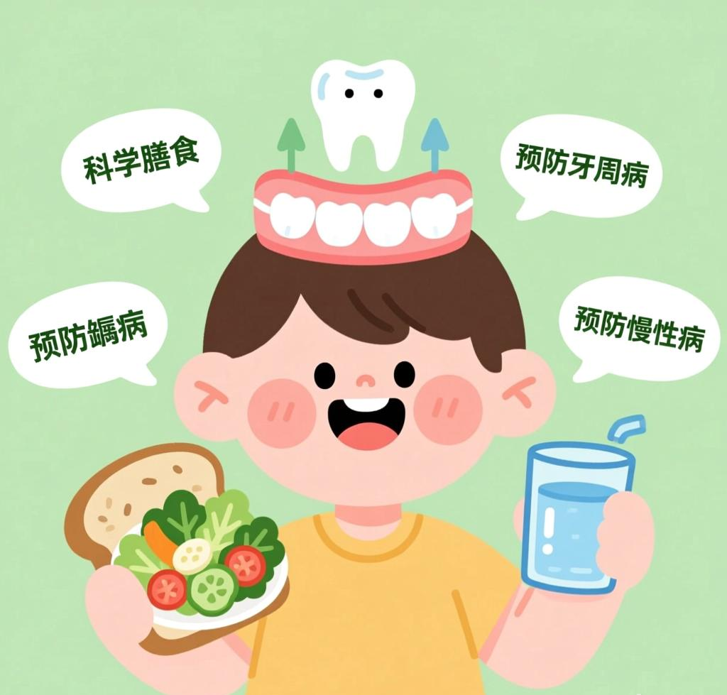 全国爱牙日丨减糖控体重 护牙促健康